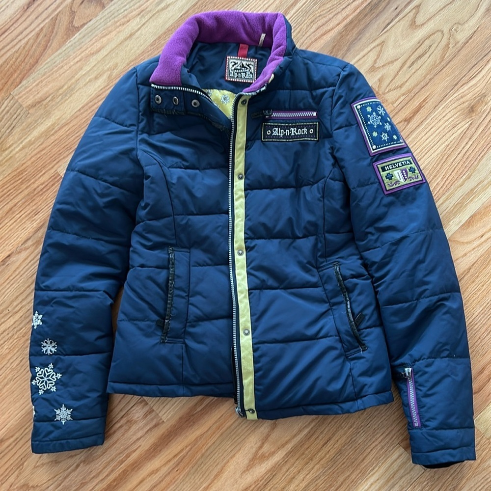 Alp n Rock jacket with embroidery and patches - Size 1 / XS XSmall​